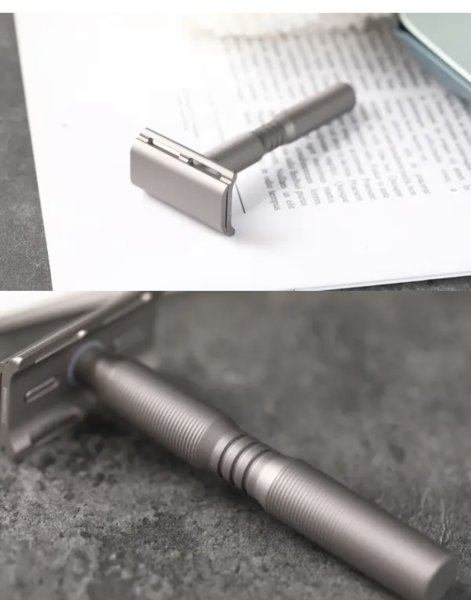 Yaqi Ghost Titanium DE Razor | Against The Grain - Wet Shaving Forum