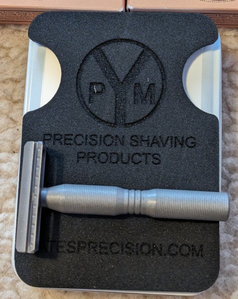 Yaqi Ghost Titanium DE Razor | Against The Grain - Wet Shaving Forum