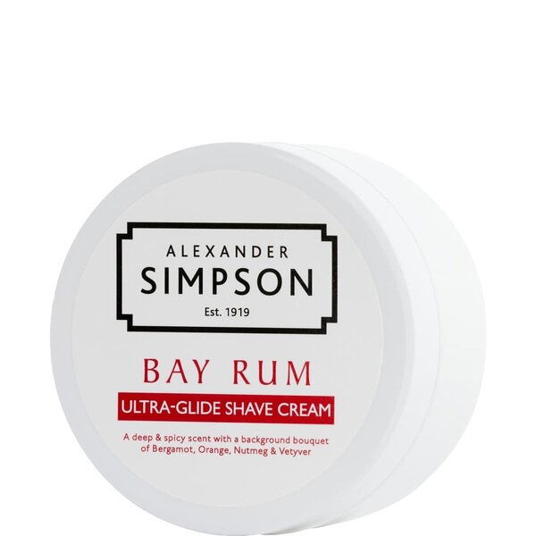 SIM-S00019 - Simpsons Scheercrème Ultra-Glide Alexander Simpson Bay Rum - 180ml - 1.1-web.jpg