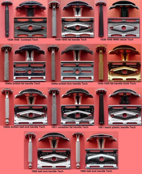 Rare? Double-Stamped Gillette Tech Flat Bottom Baseplate | Against The ...