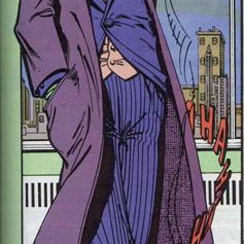 Joker after a drop of water