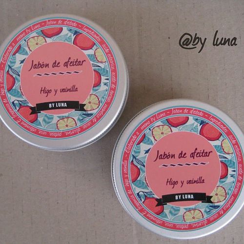 Shaving soap Higo y Vainilla