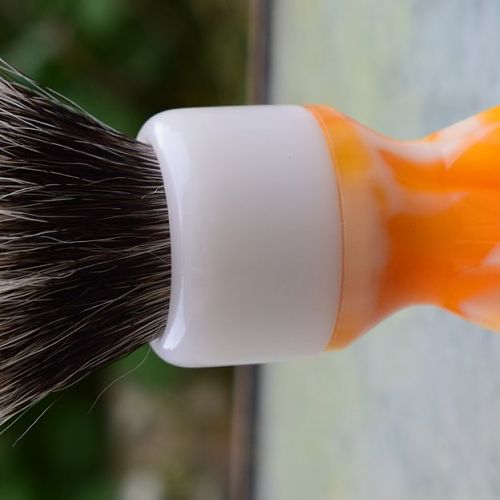 Orange and cream swirl