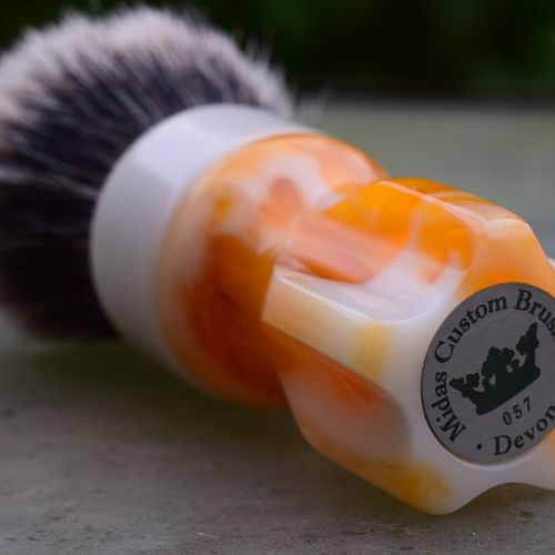 Orange and cream swirl base