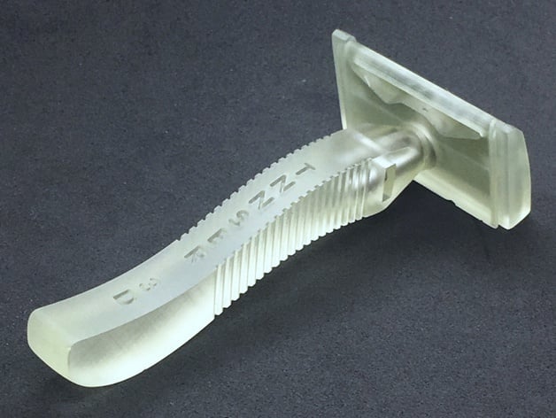 Print your own TNNSER 3D Single Edge Razor | Against The Grain - Wet ...